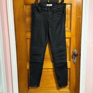 Madewell Skinny Skinny Black Biker Moto Jeans Women’s US 26